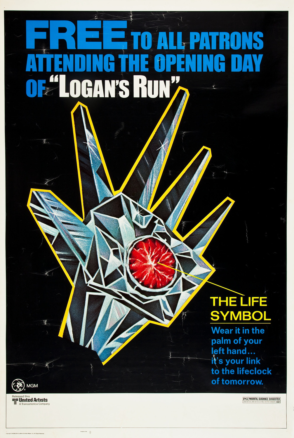 Extra Large Movie Poster Image for Logan's Run (#4 of 6)