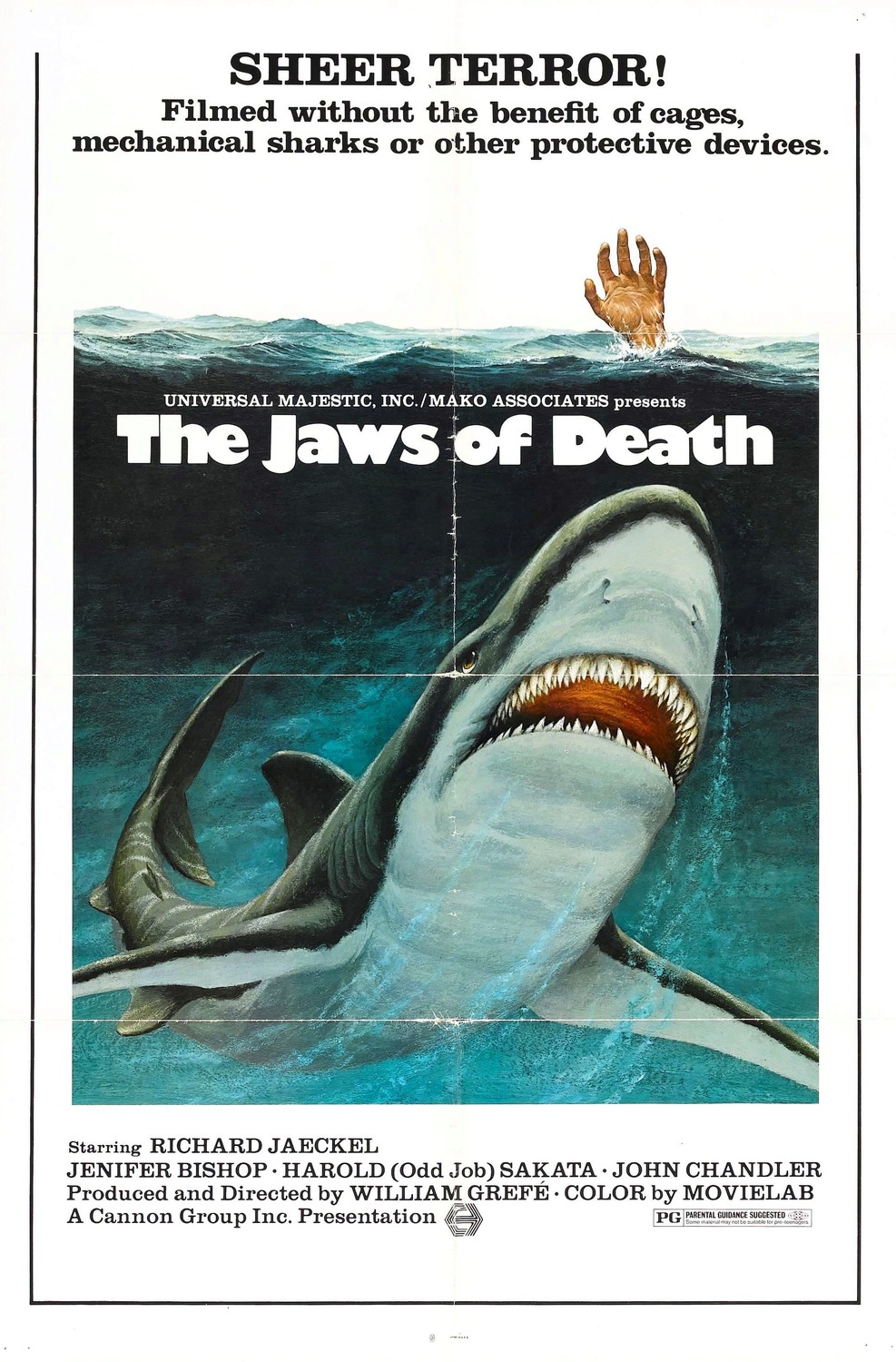 Extra Large Movie Poster Image for Mako: Jaws of Death 