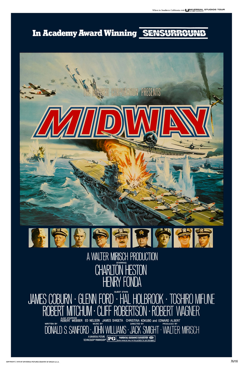 Extra Large Movie Poster Image for Midway 