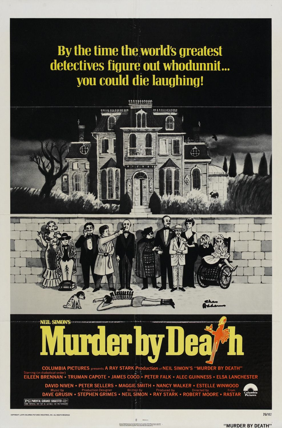 Extra Large Movie Poster Image for Murder by Death 