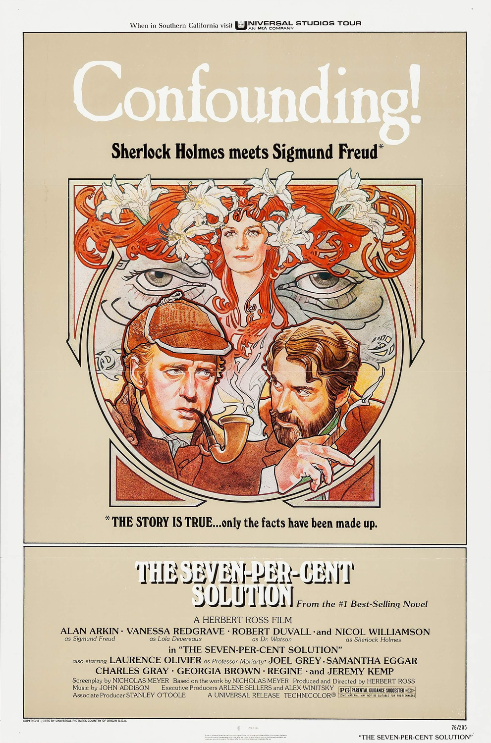 Extra Large Movie Poster Image for The Seven-Per-Cent Solution 