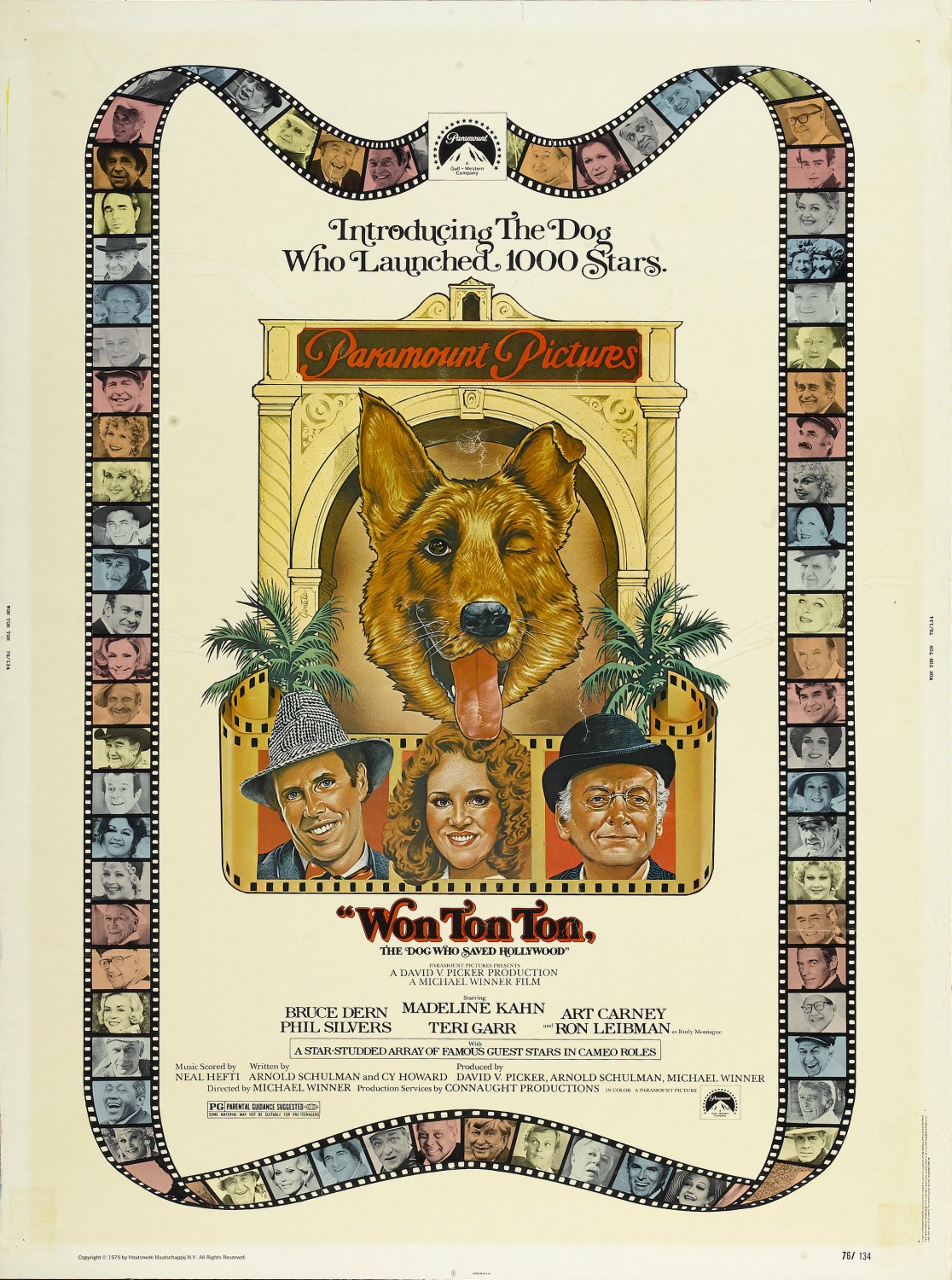 Extra Large Movie Poster Image for Won Ton Ton: The Dog Who Saved Hollywood 