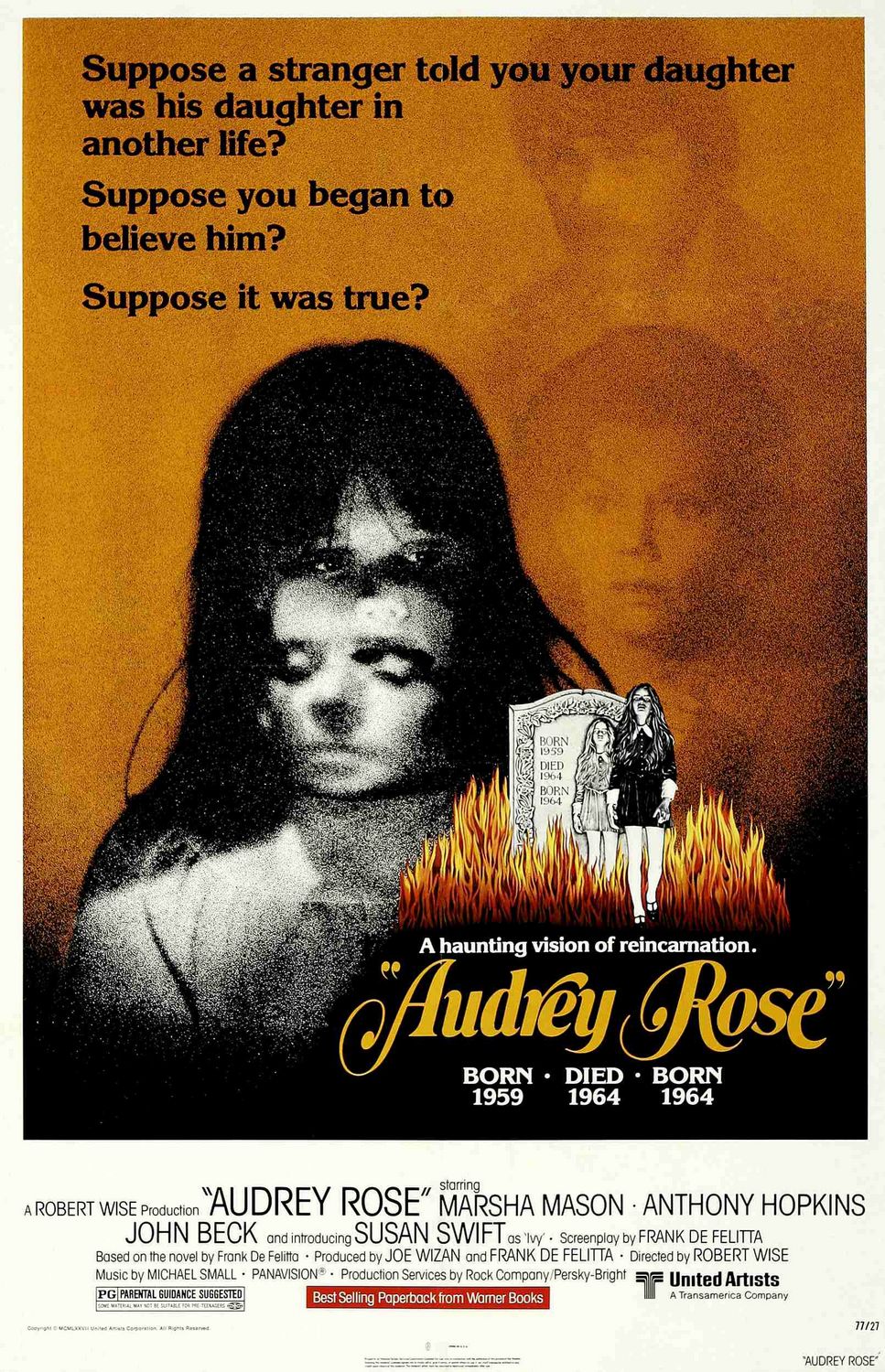Extra Large Movie Poster Image for Audrey Rose (#1 of 2)