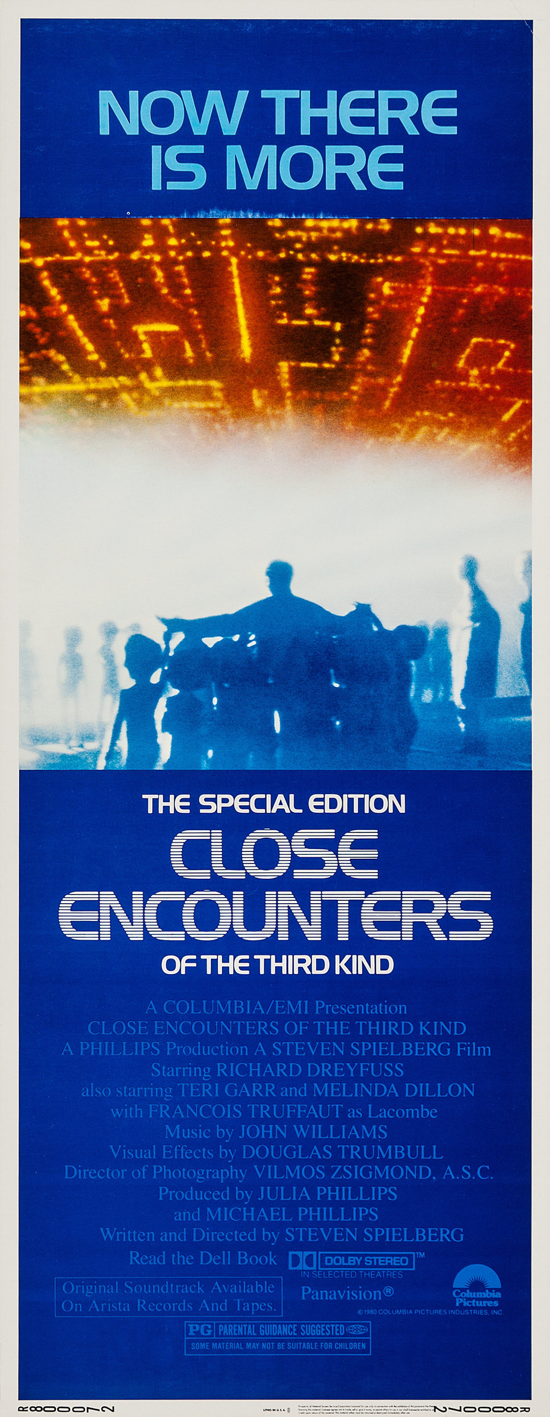 Mega Sized Movie Poster Image for Close Encounters of the Third Kind (#3 of 7)