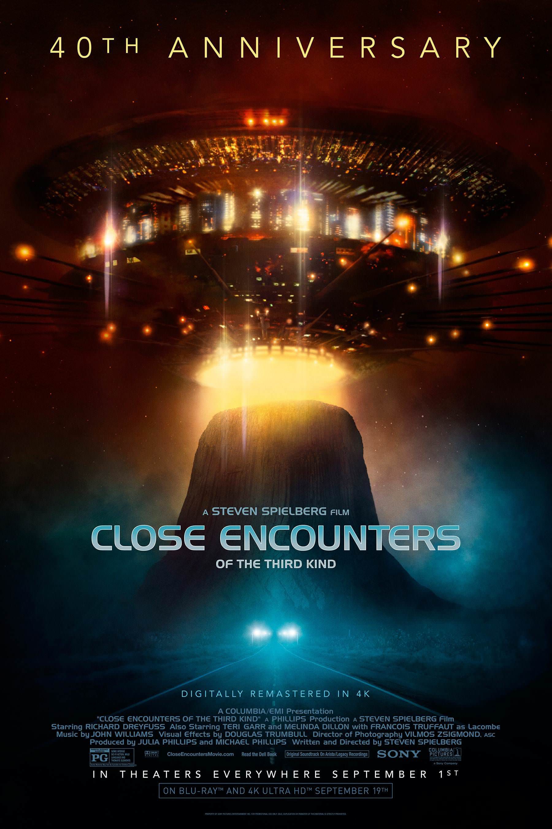 Mega Sized Movie Poster Image for Close Encounters of the Third Kind (#6 of 7)
