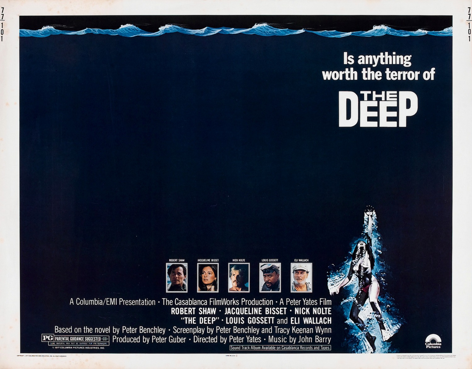 Extra Large Movie Poster Image for The Deep (#2 of 3)