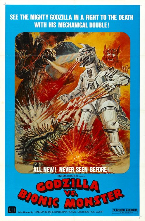 Godzilla vs. Bionic Monster Movie Poster
