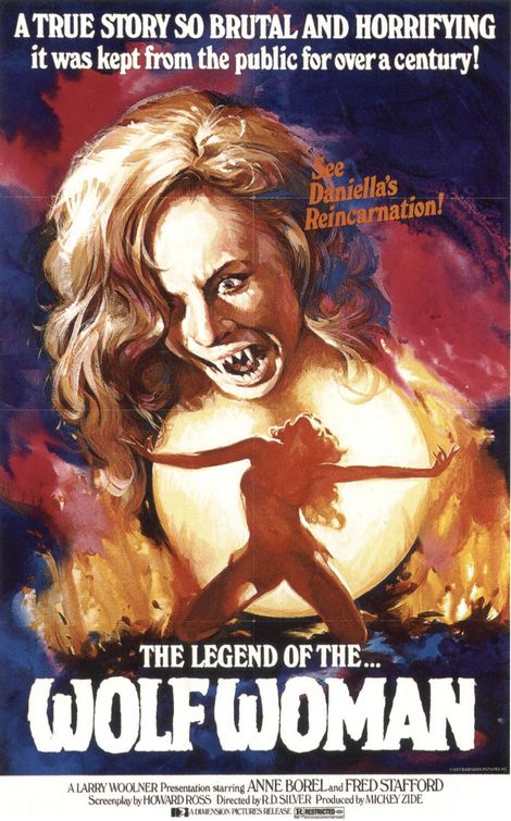The Legend of the Wolf Woman Movie Poster