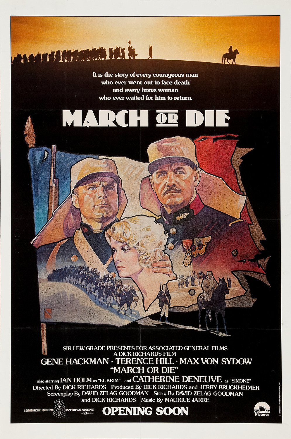Extra Large Movie Poster Image for March or Die (#4 of 4)