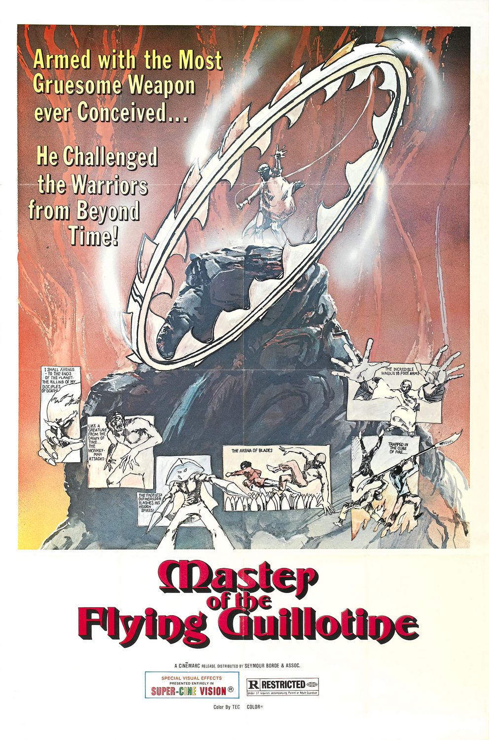 Extra Large Movie Poster Image for Master of the Flying Guillotine 