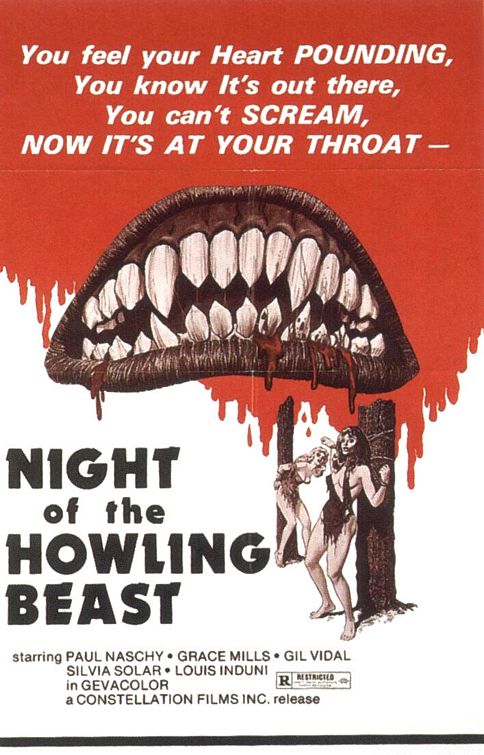 Night of the Howling Beast Movie Poster