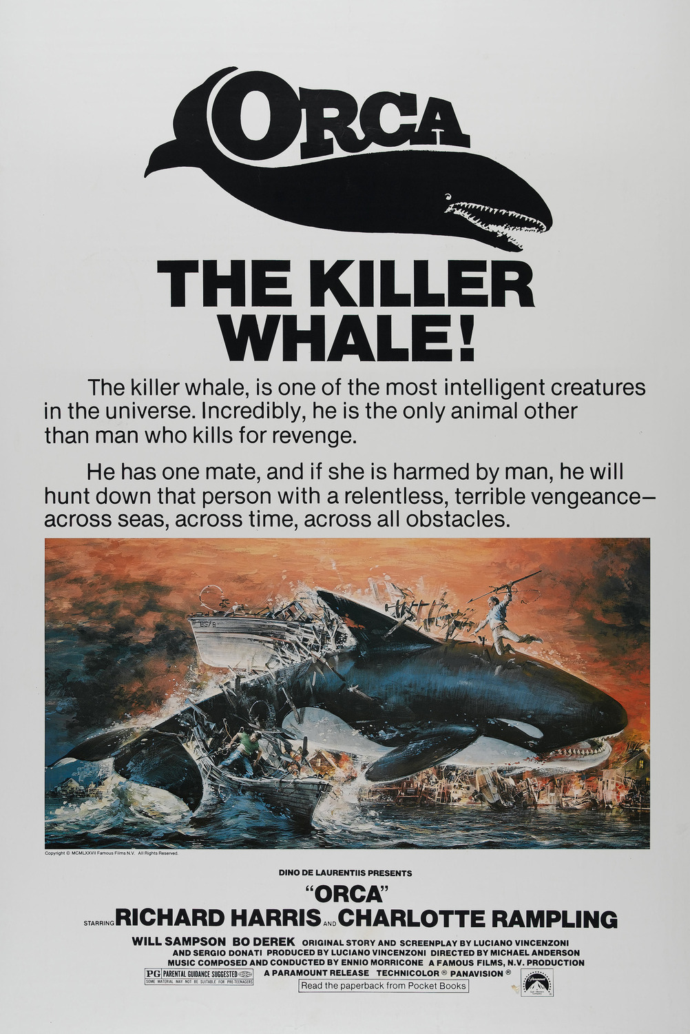 Extra Large Movie Poster Image for Orca 