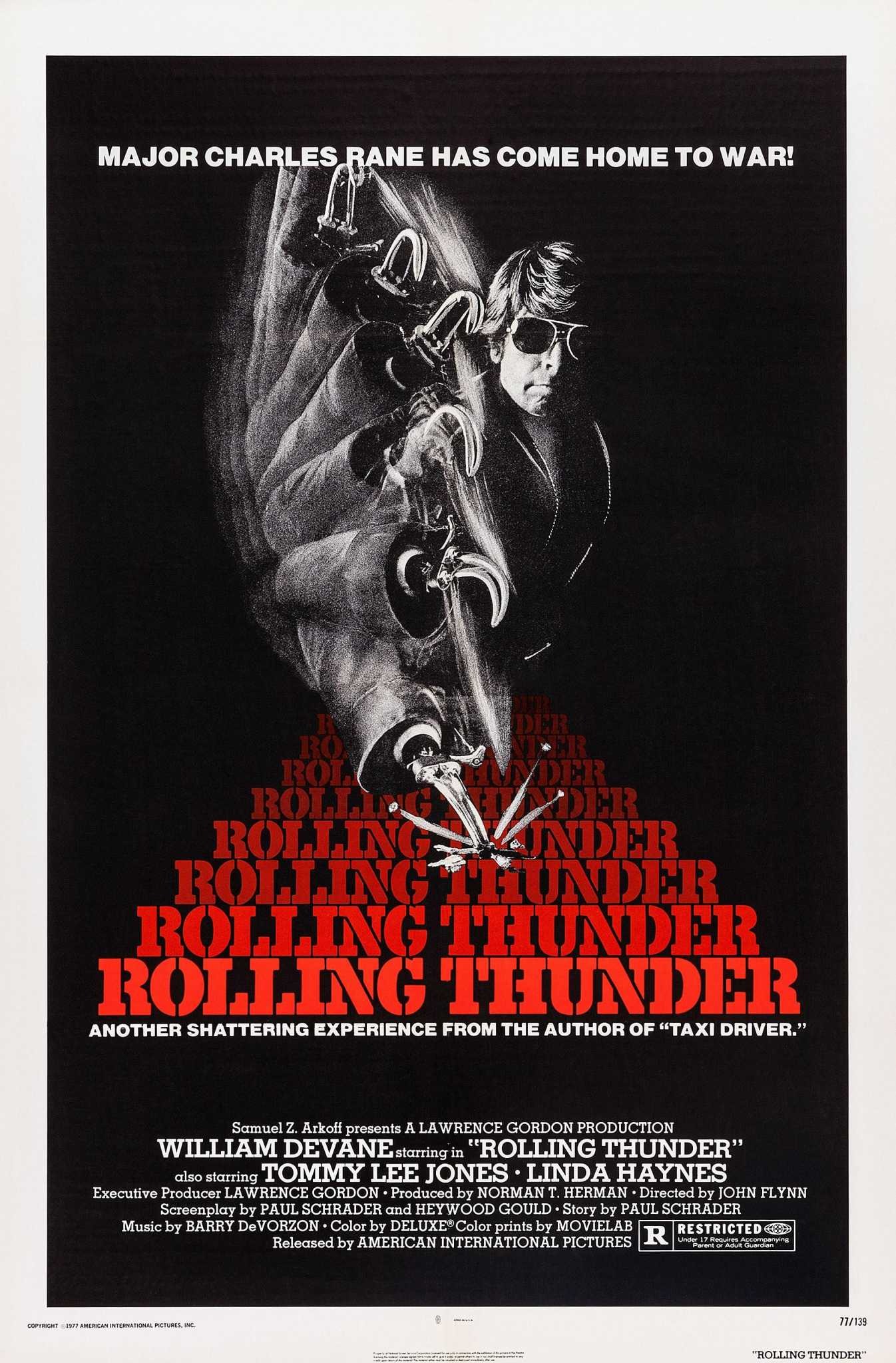 Mega Sized Movie Poster Image for Rolling Thunder 