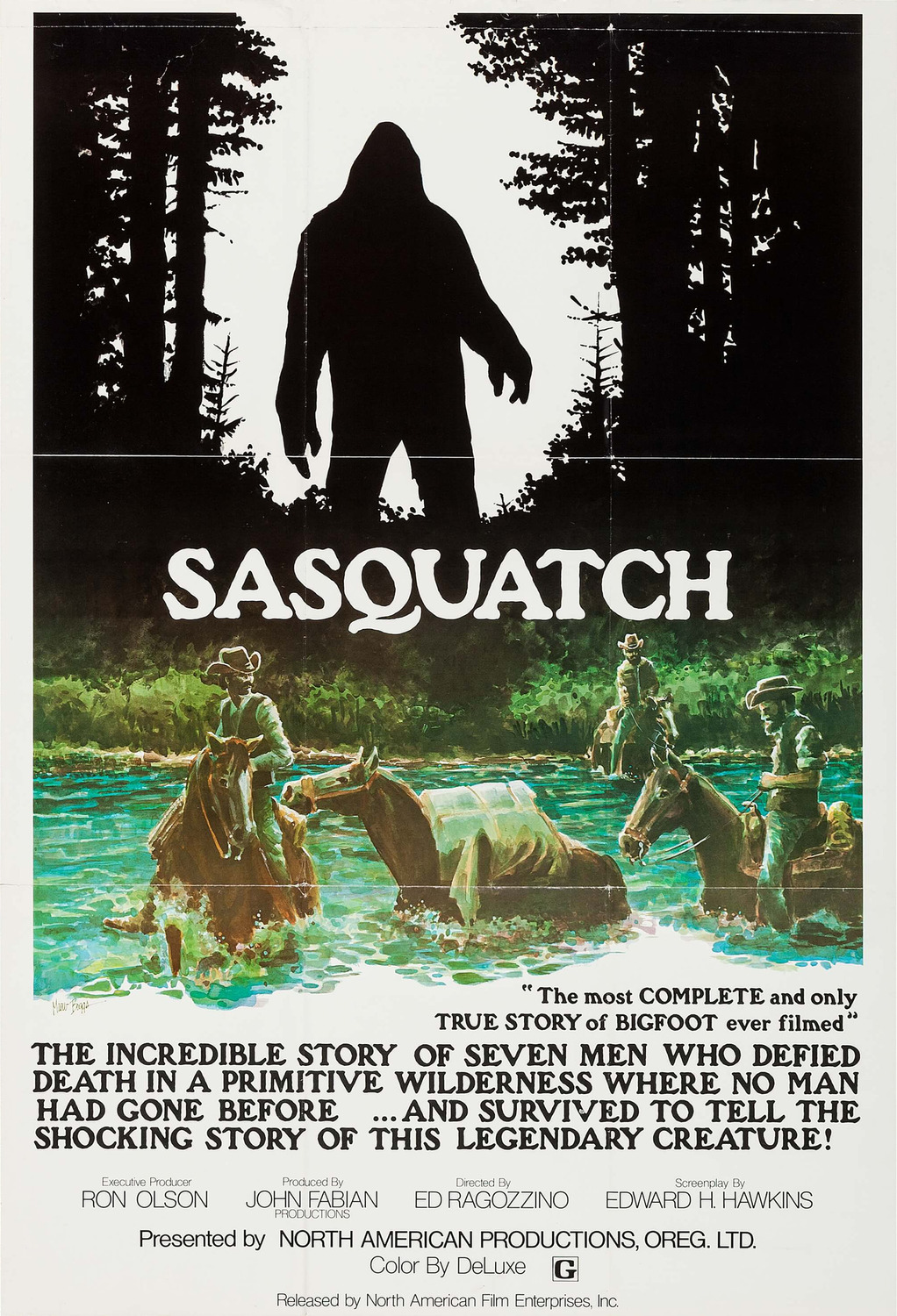 Extra Large Movie Poster Image for Sasquatch, the Legend of Bigfoot 