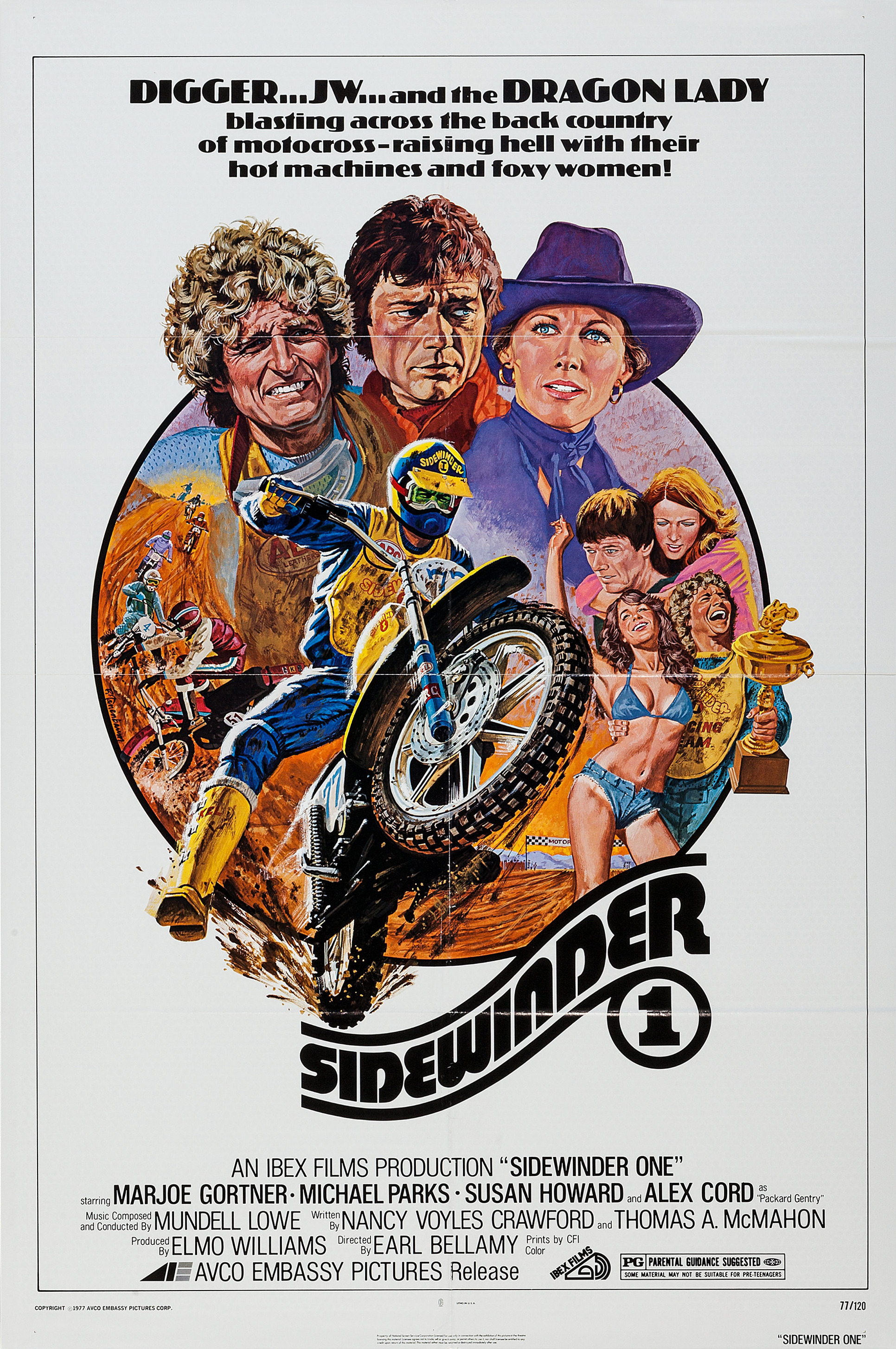 Mega Sized Movie Poster Image for Sidewinder 1 