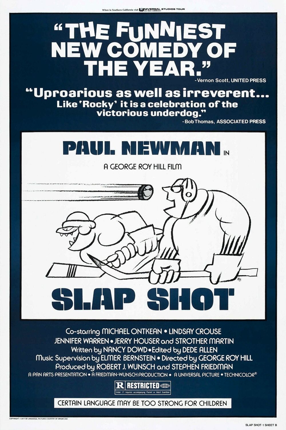 Extra Large Movie Poster Image for Slap Shot (#2 of 4)