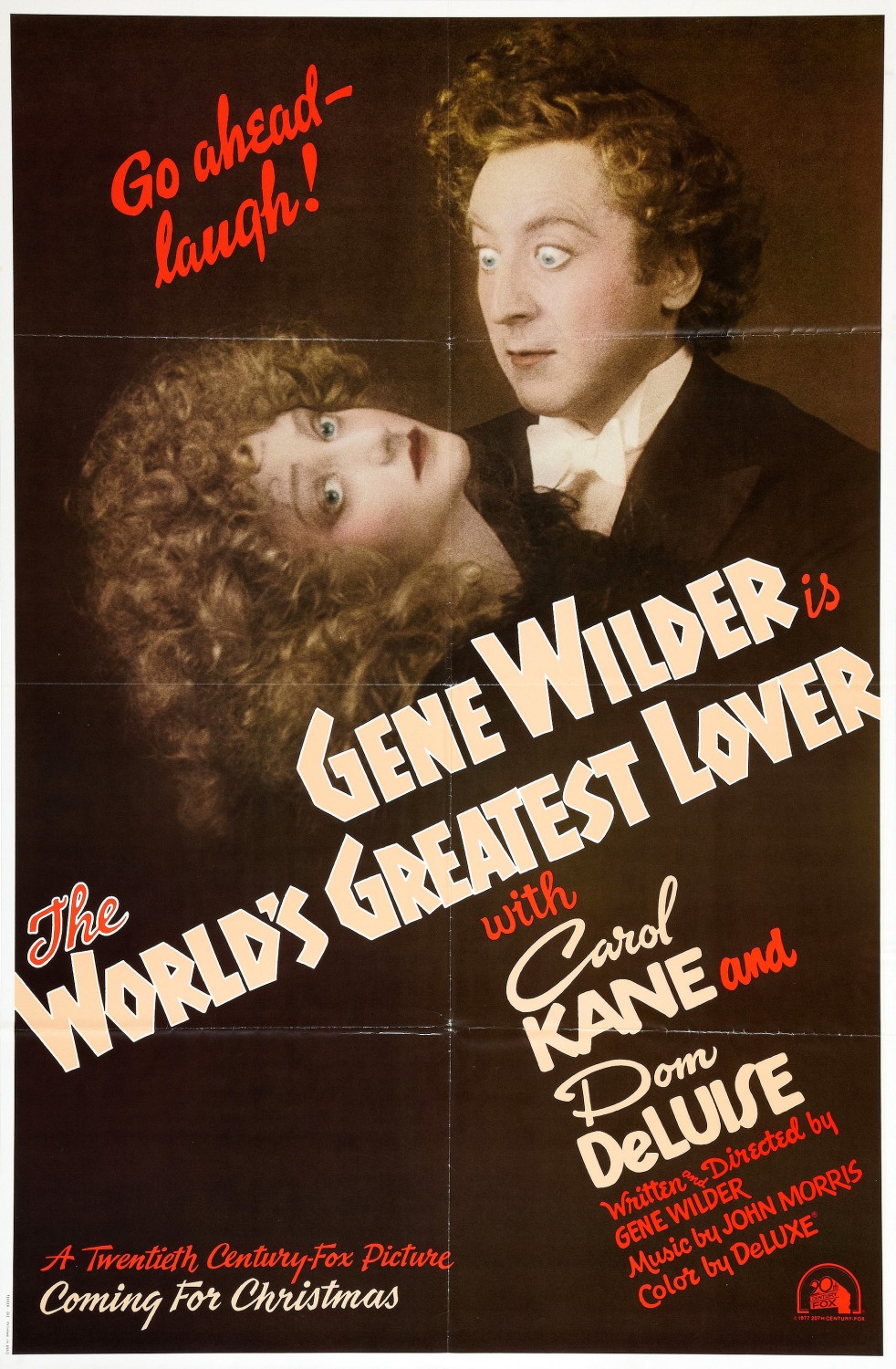 Extra Large Movie Poster Image for The World's Greatest Lover (#1 of 2)