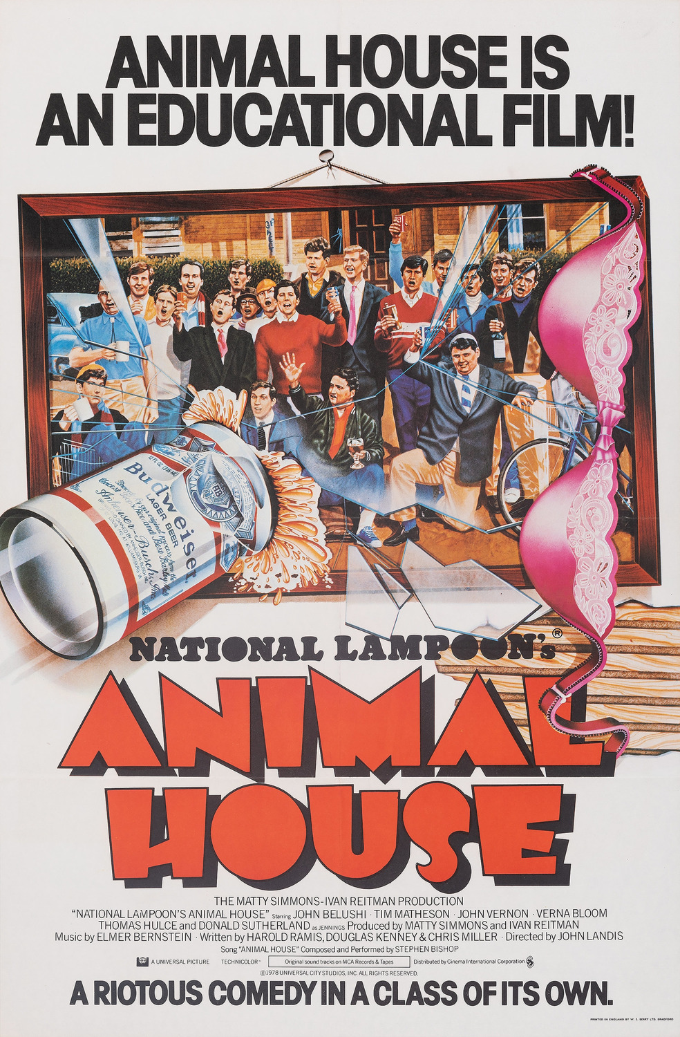 Extra Large Movie Poster Image for Animal House (#3 of 5)