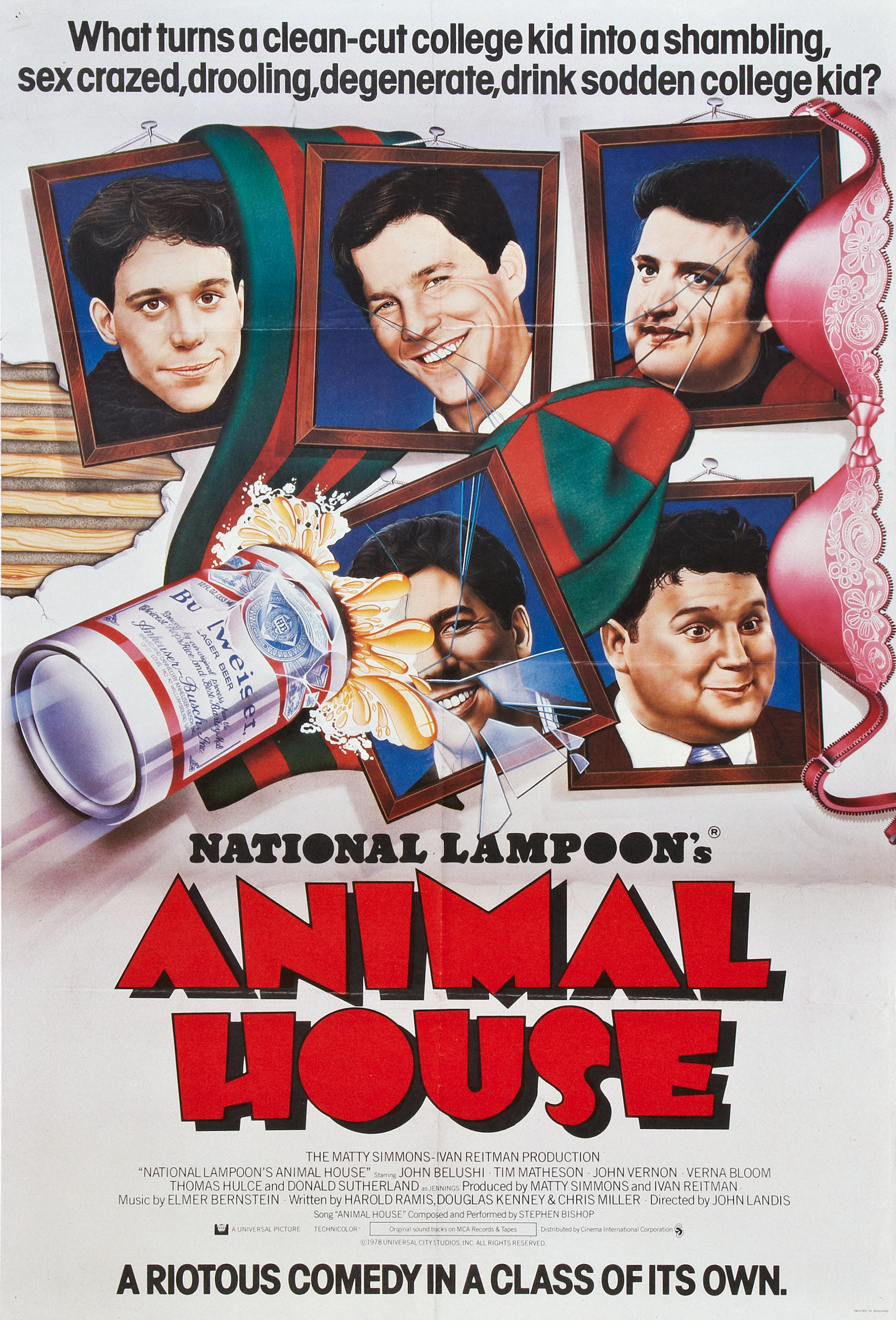 Mega Sized Movie Poster Image for Animal House (#5 of 5)