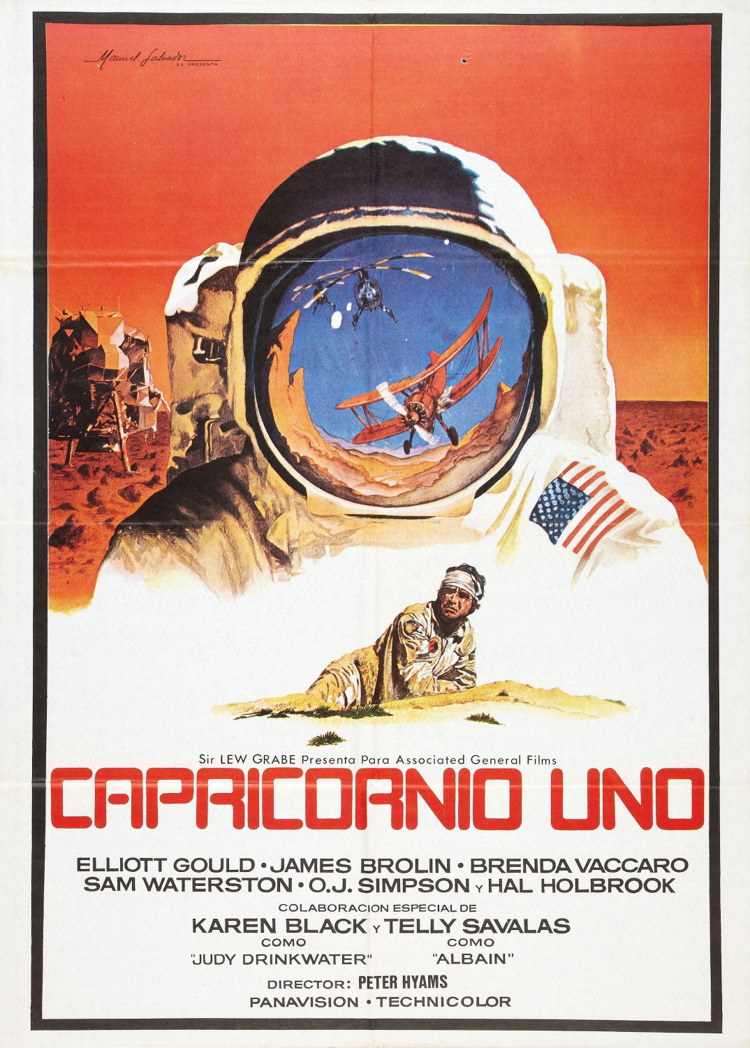 Extra Large Movie Poster Image for Capricorn One (#3 of 3)