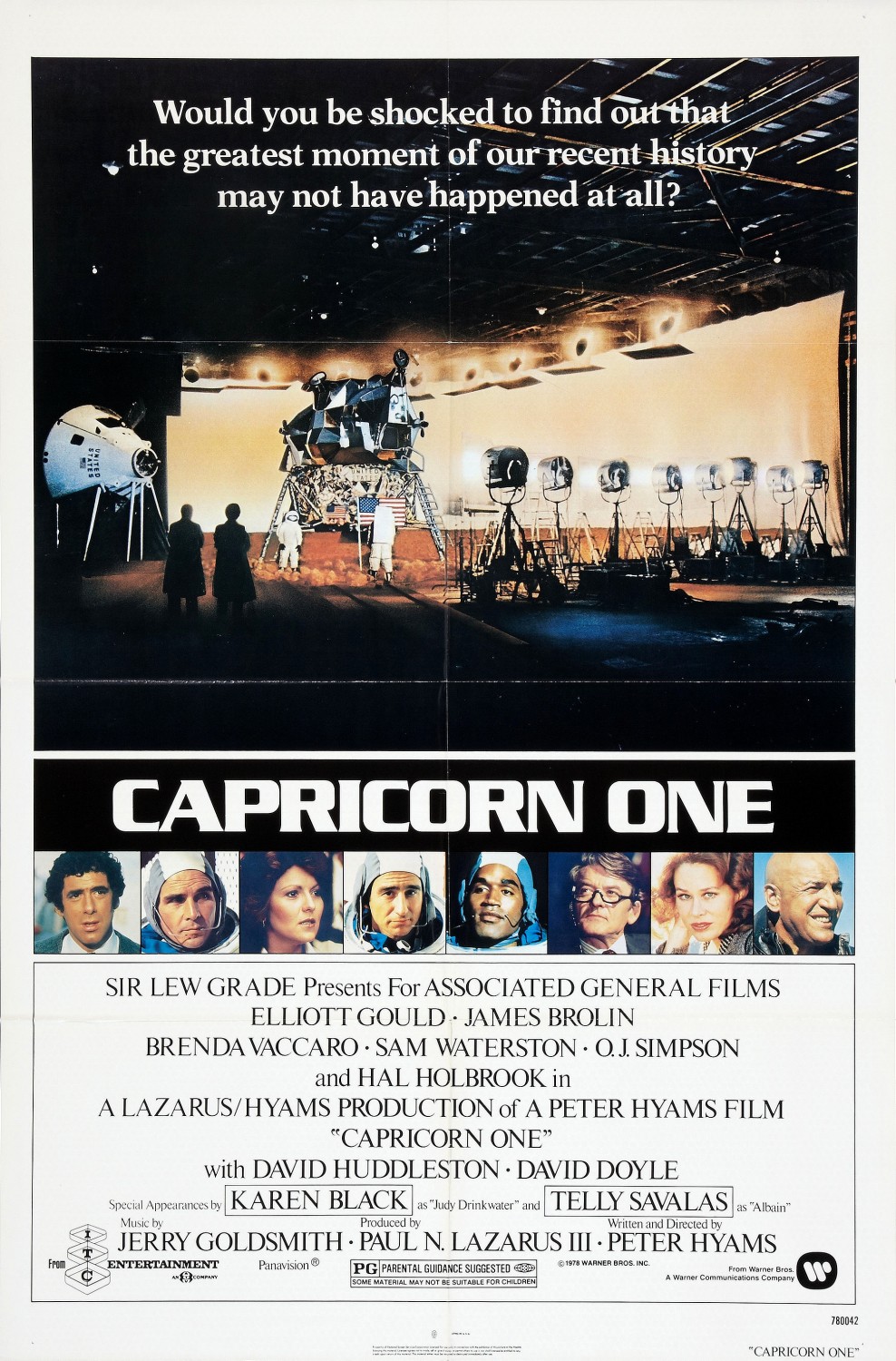 Extra Large Movie Poster Image for Capricorn One (#1 of 3)