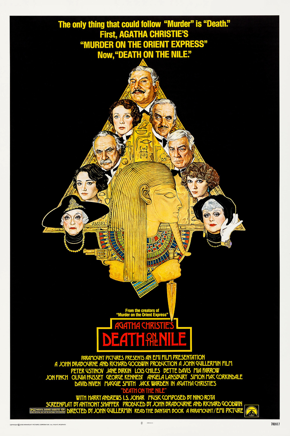 Extra Large Movie Poster Image for Death on the Nile 