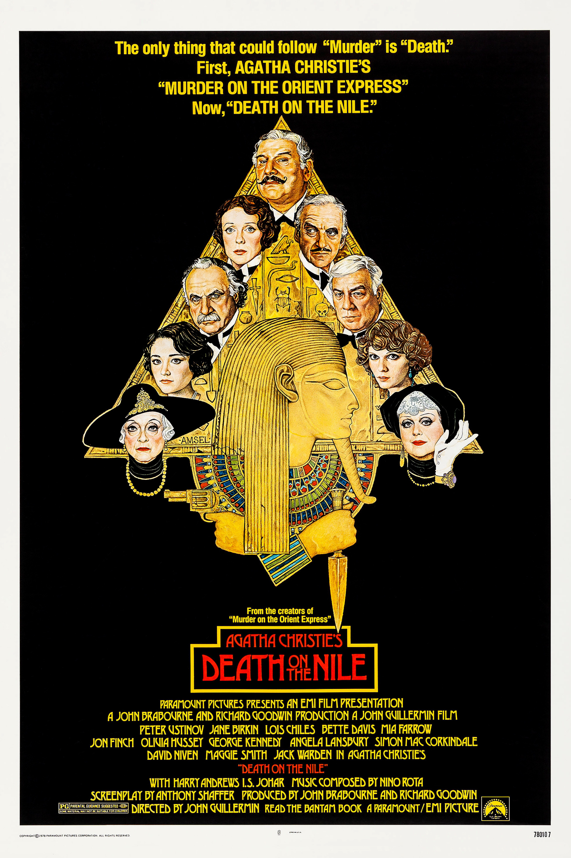 Mega Sized Movie Poster Image for Death on the Nile 