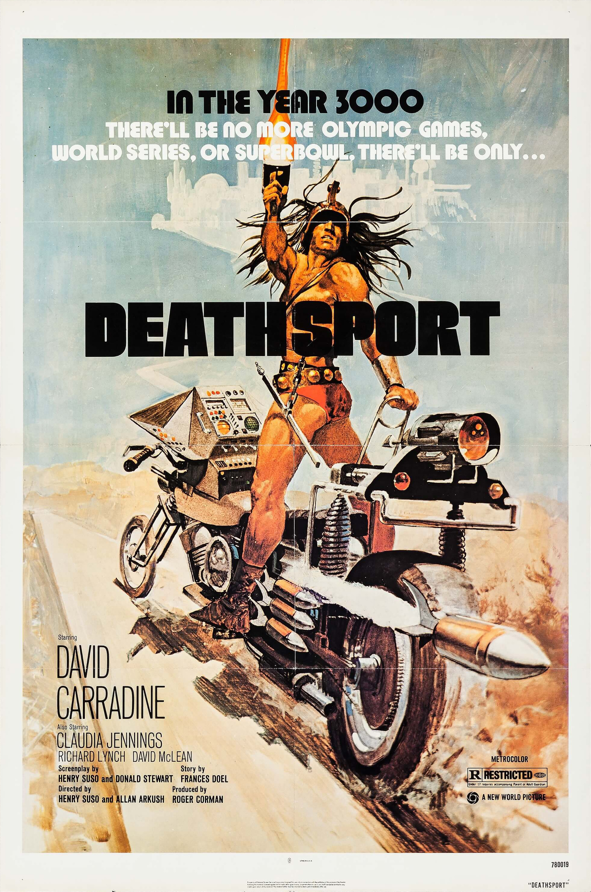 Mega Sized Movie Poster Image for Deathsport (#2 of 3)