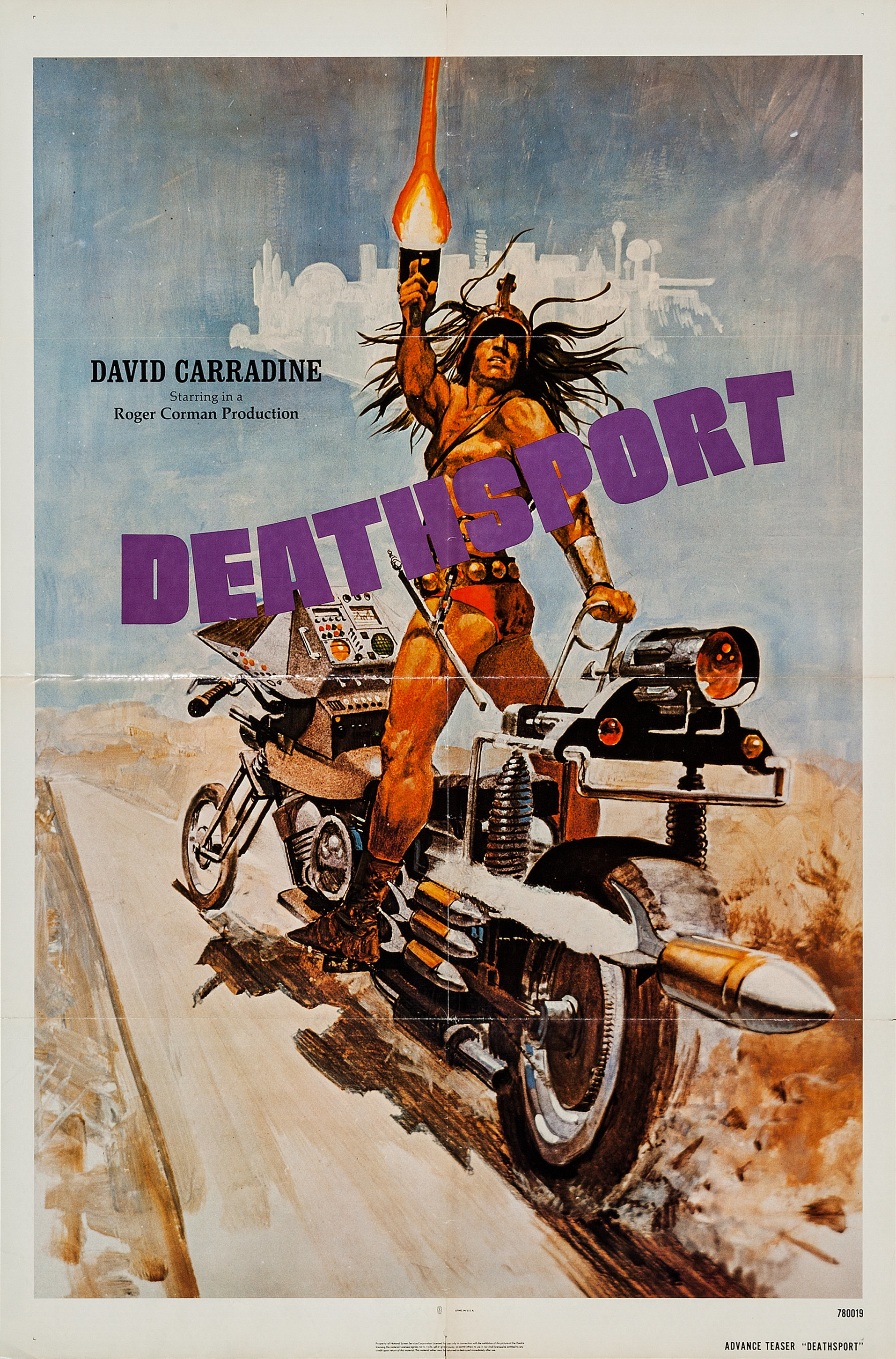 Mega Sized Movie Poster Image for Deathsport (#1 of 3)