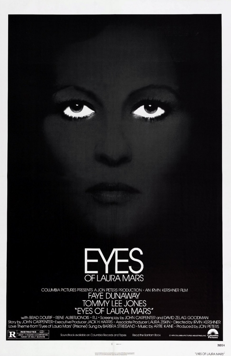 Extra Large Movie Poster Image for Eyes of Laura Mars 