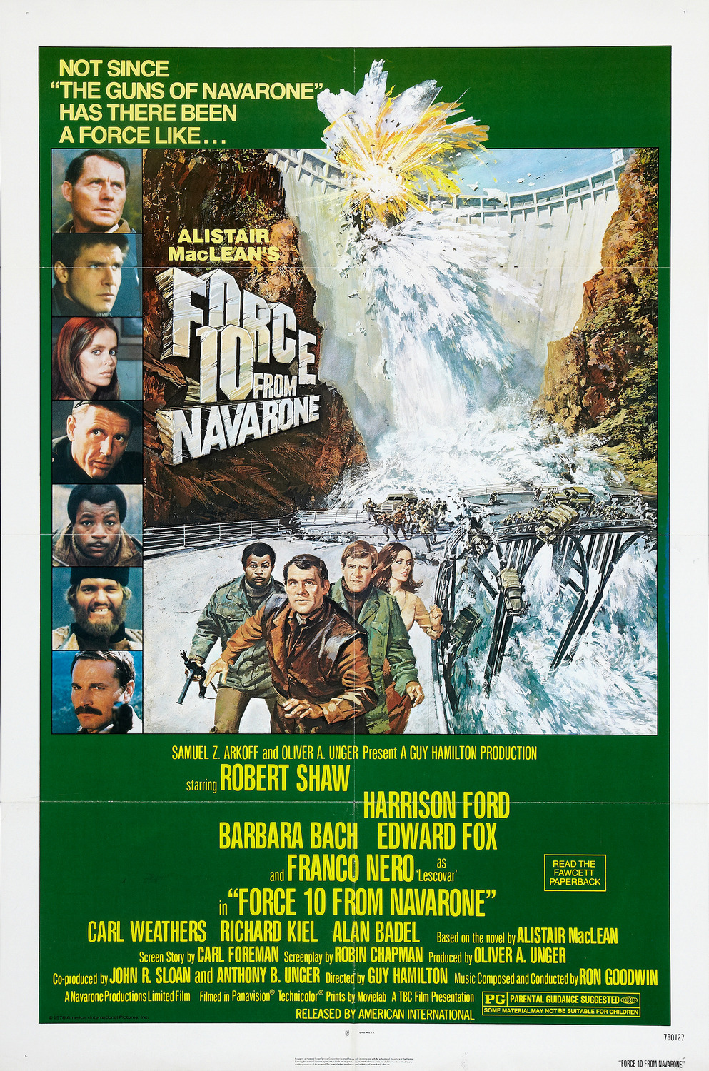 Extra Large Movie Poster Image for Force 10 From Navarone (#2 of 3)
