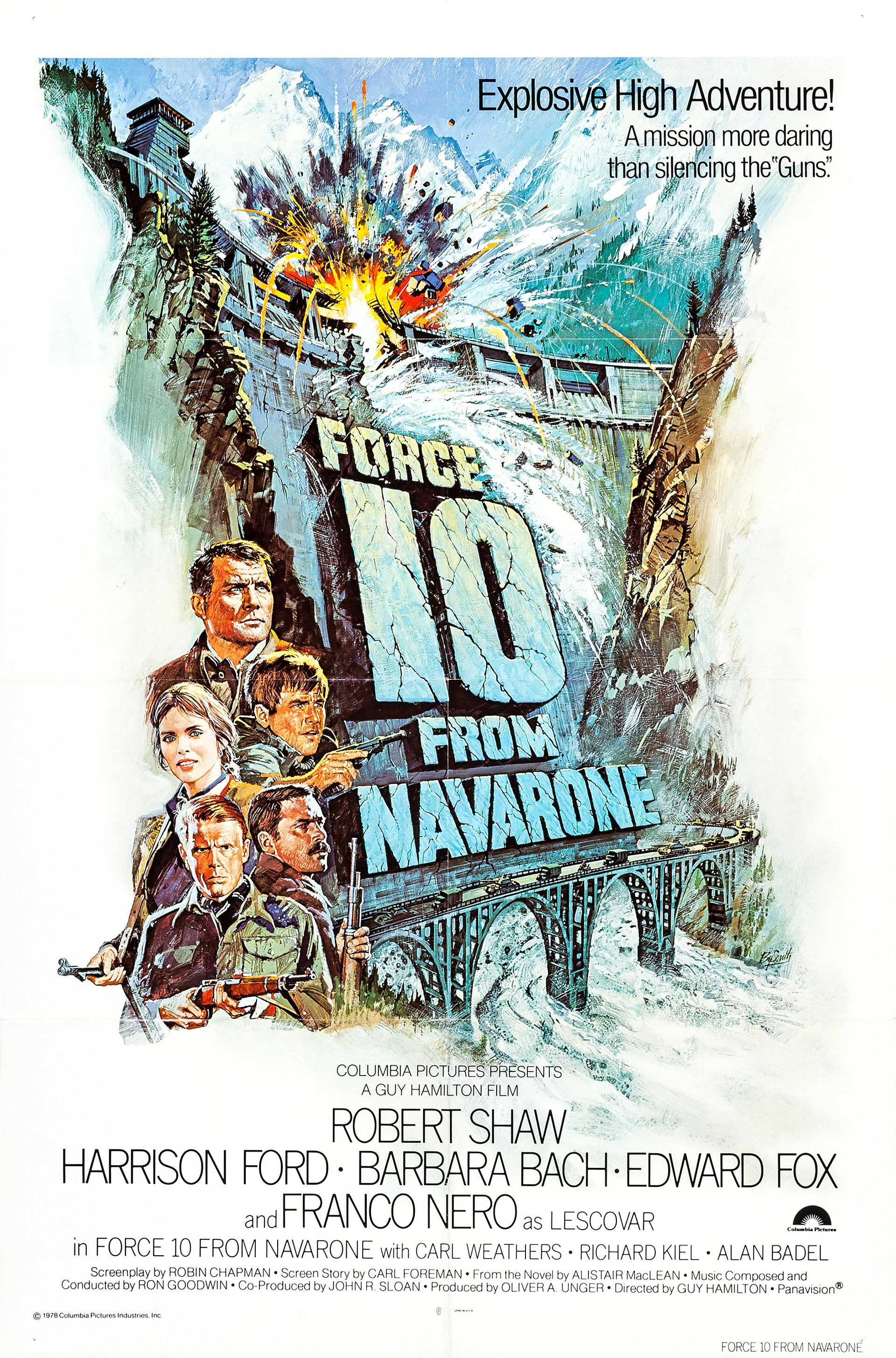 Mega Sized Movie Poster Image for Force 10 From Navarone (#3 of 3)