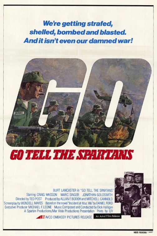 Go Tell the Spartans Movie Poster