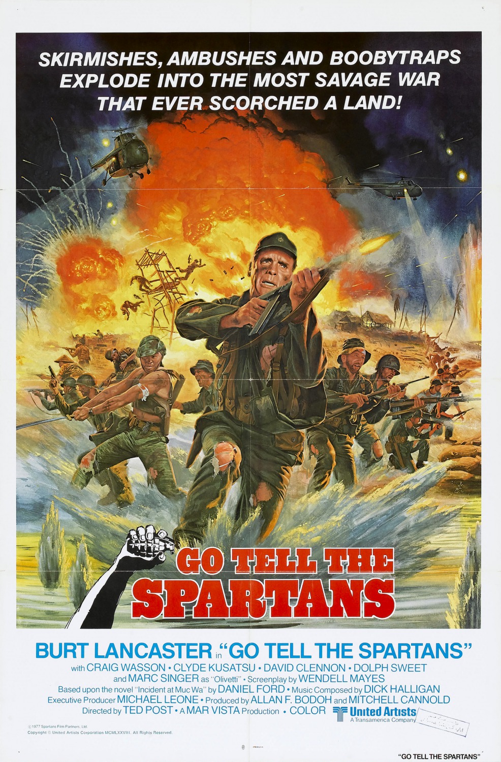 Extra Large Movie Poster Image for Go Tell the Spartans (#2 of 2)