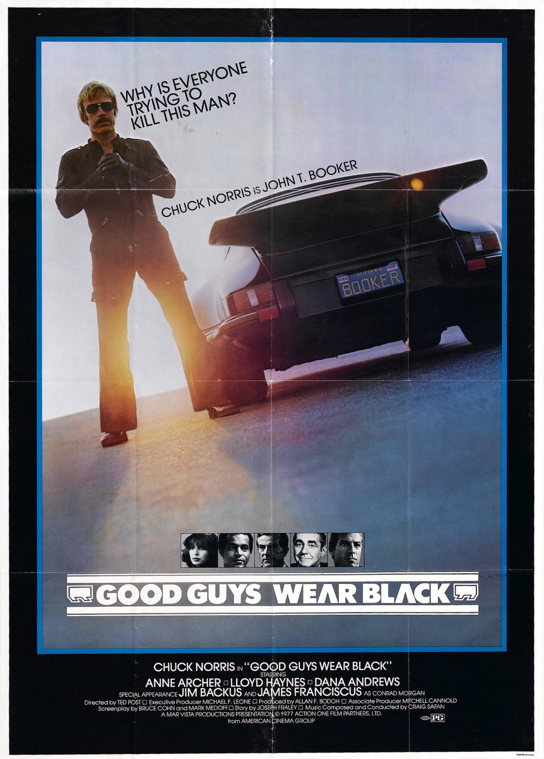 Extra Large Movie Poster Image for Good Guys Wear Black (#2 of 2)