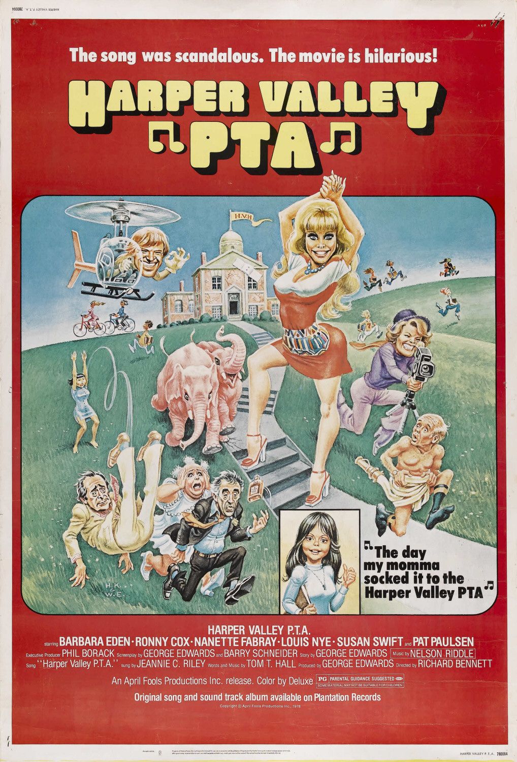 Extra Large Movie Poster Image for Harper Valley PTA (#1 of 2)