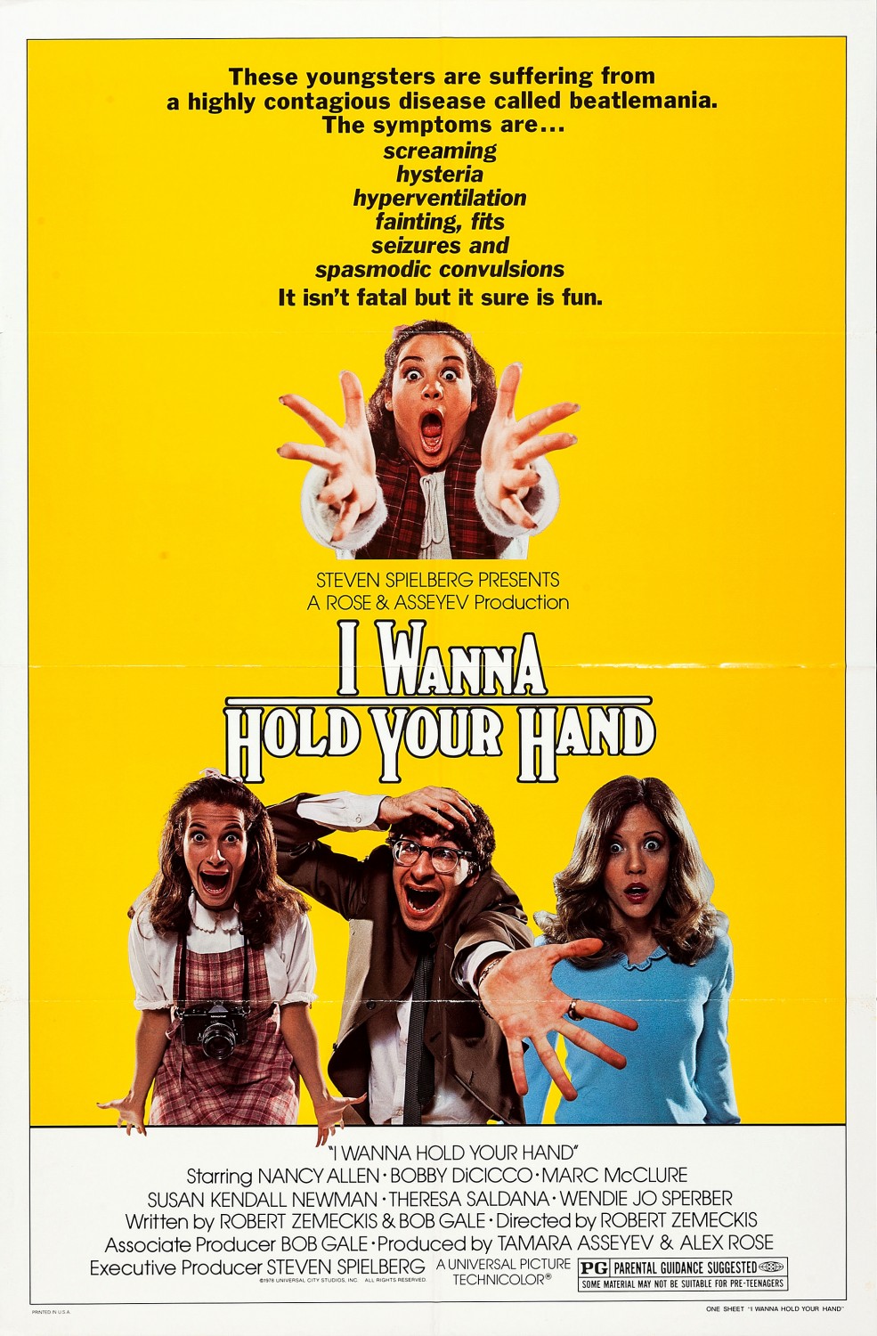 Extra Large Movie Poster Image for I Wanna Hold Your Hand 