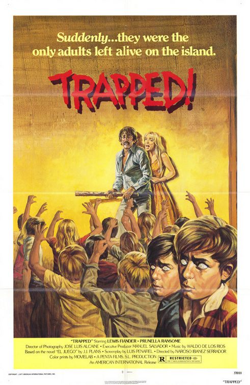 Island of the Damned (aka Trapped) Movie Poster