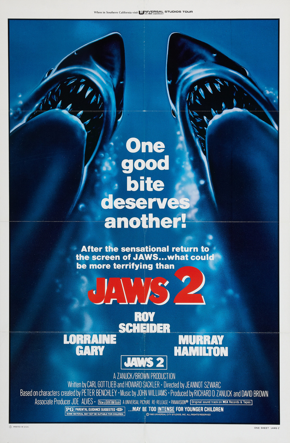 Extra Large Movie Poster Image for Jaws 2 (#2 of 6)