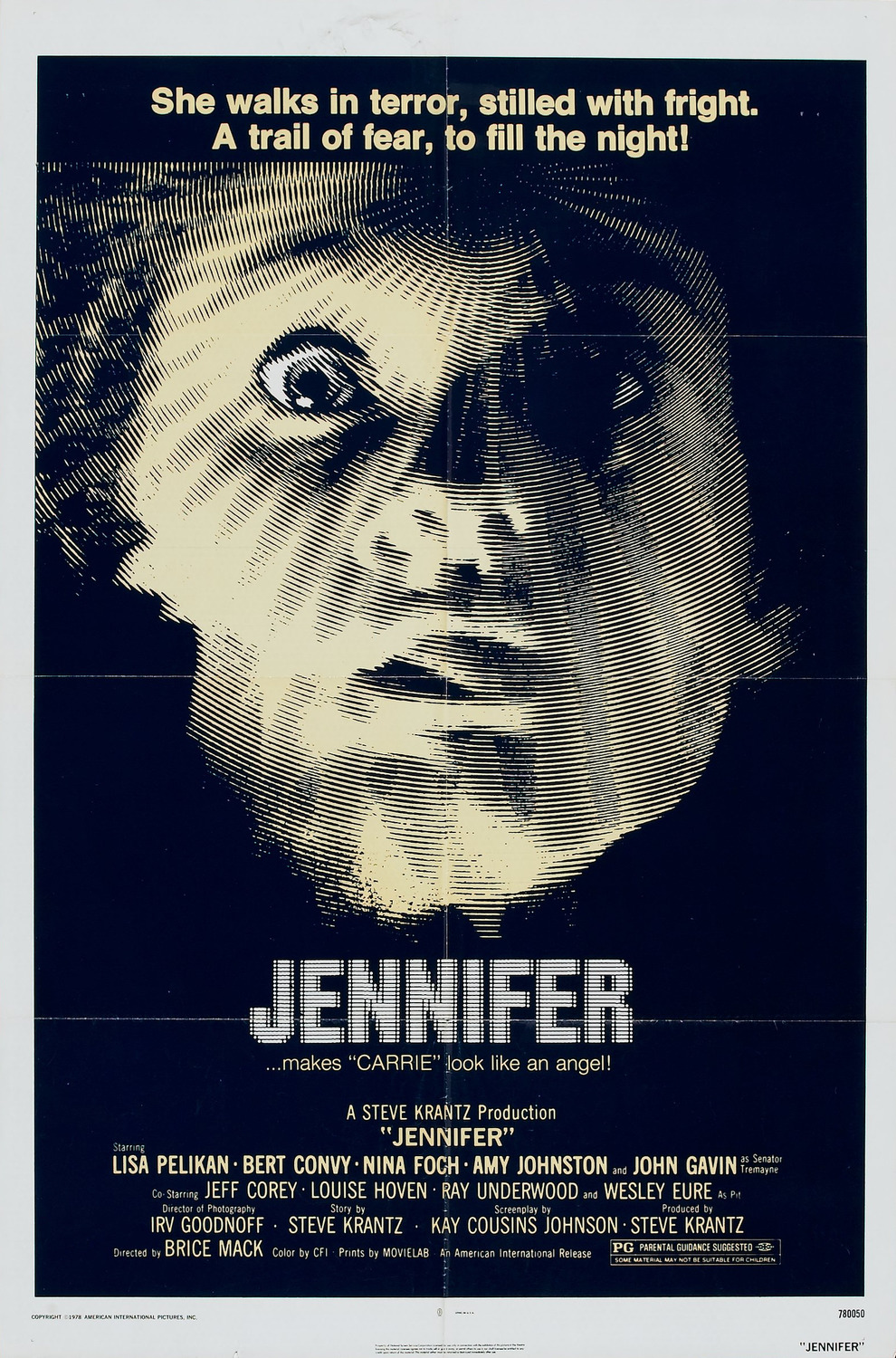 Extra Large Movie Poster Image for Jennifer 