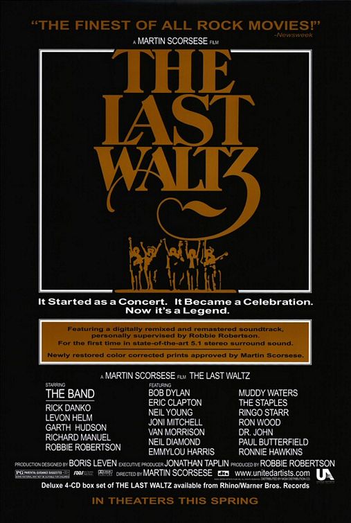 The Last Waltz Movie Poster