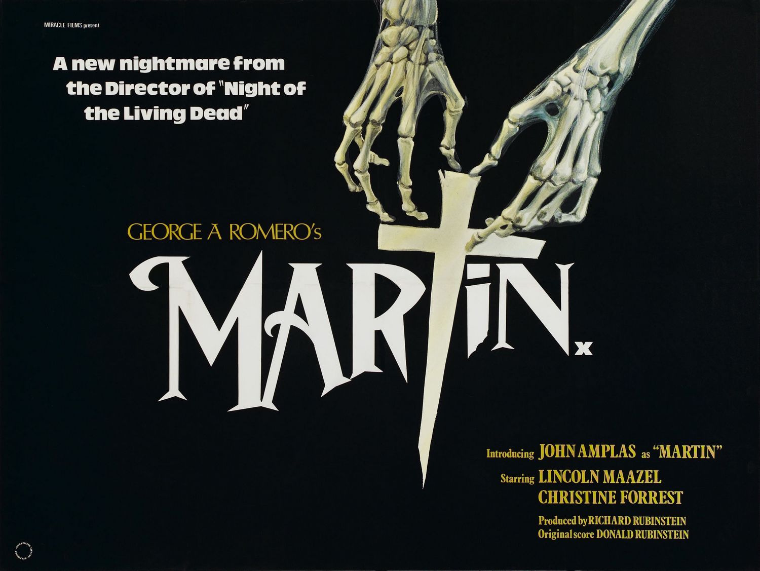 Extra Large Movie Poster Image for Martin 