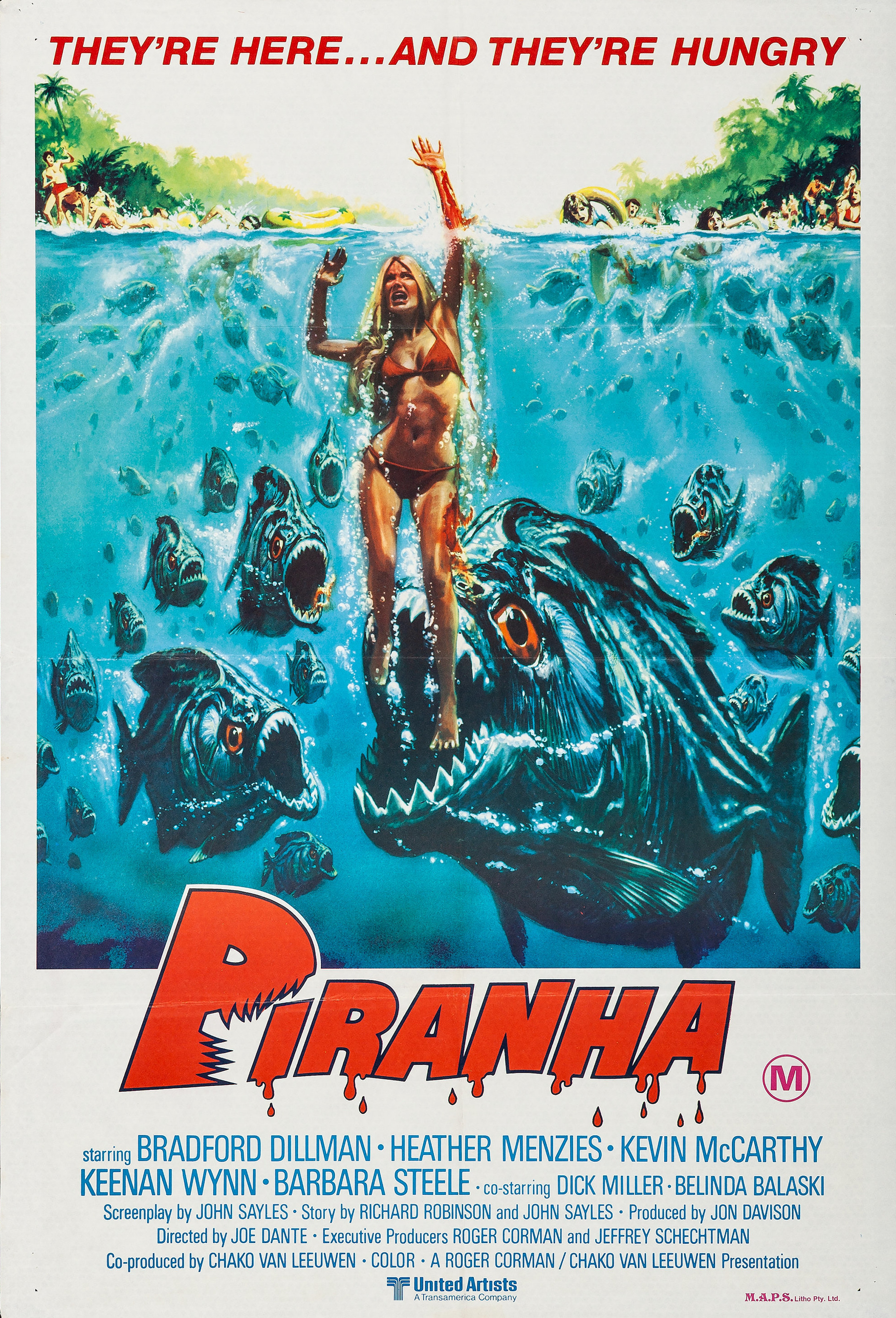 Mega Sized Movie Poster Image for Piranha (#2 of 4)