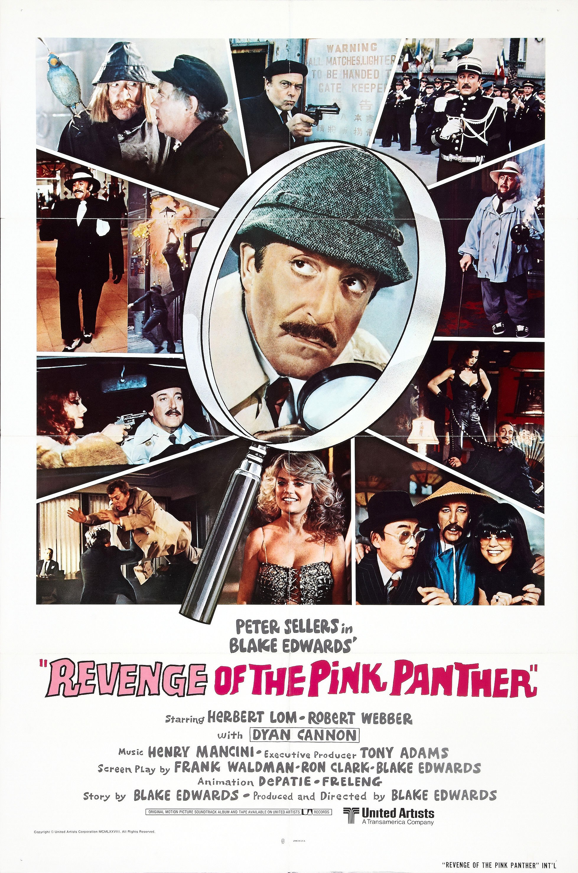 Mega Sized Movie Poster Image for Revenge of the Pink Panther (#4 of 4)