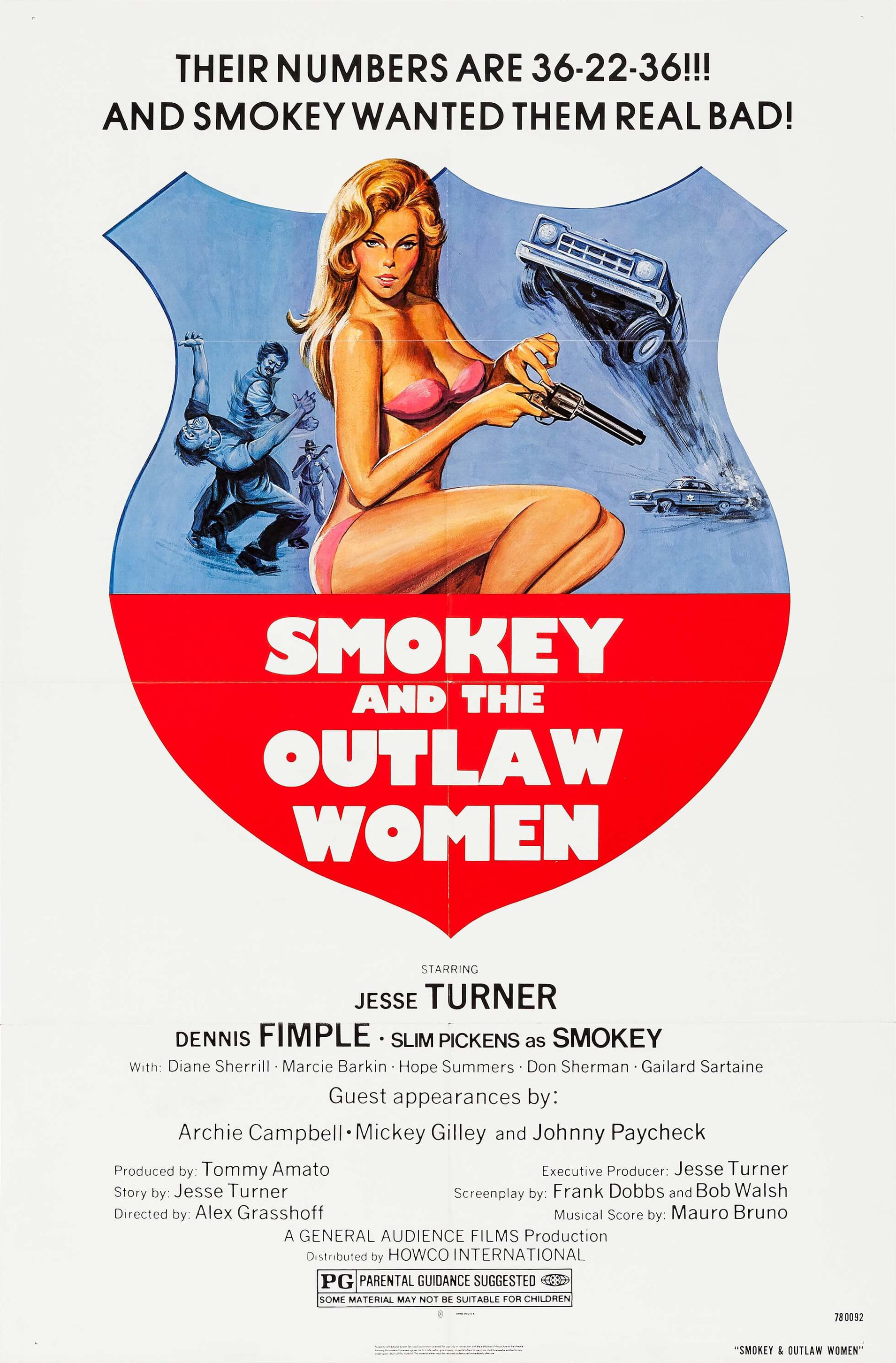 Mega Sized Movie Poster Image for Smokey and the Good Time Outlaws (#2 of 2)