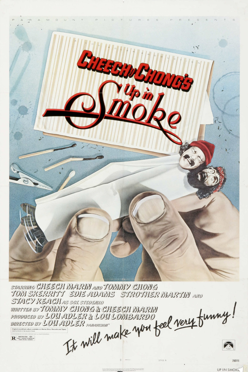 Extra Large Movie Poster Image for Up in Smoke (#1 of 2)