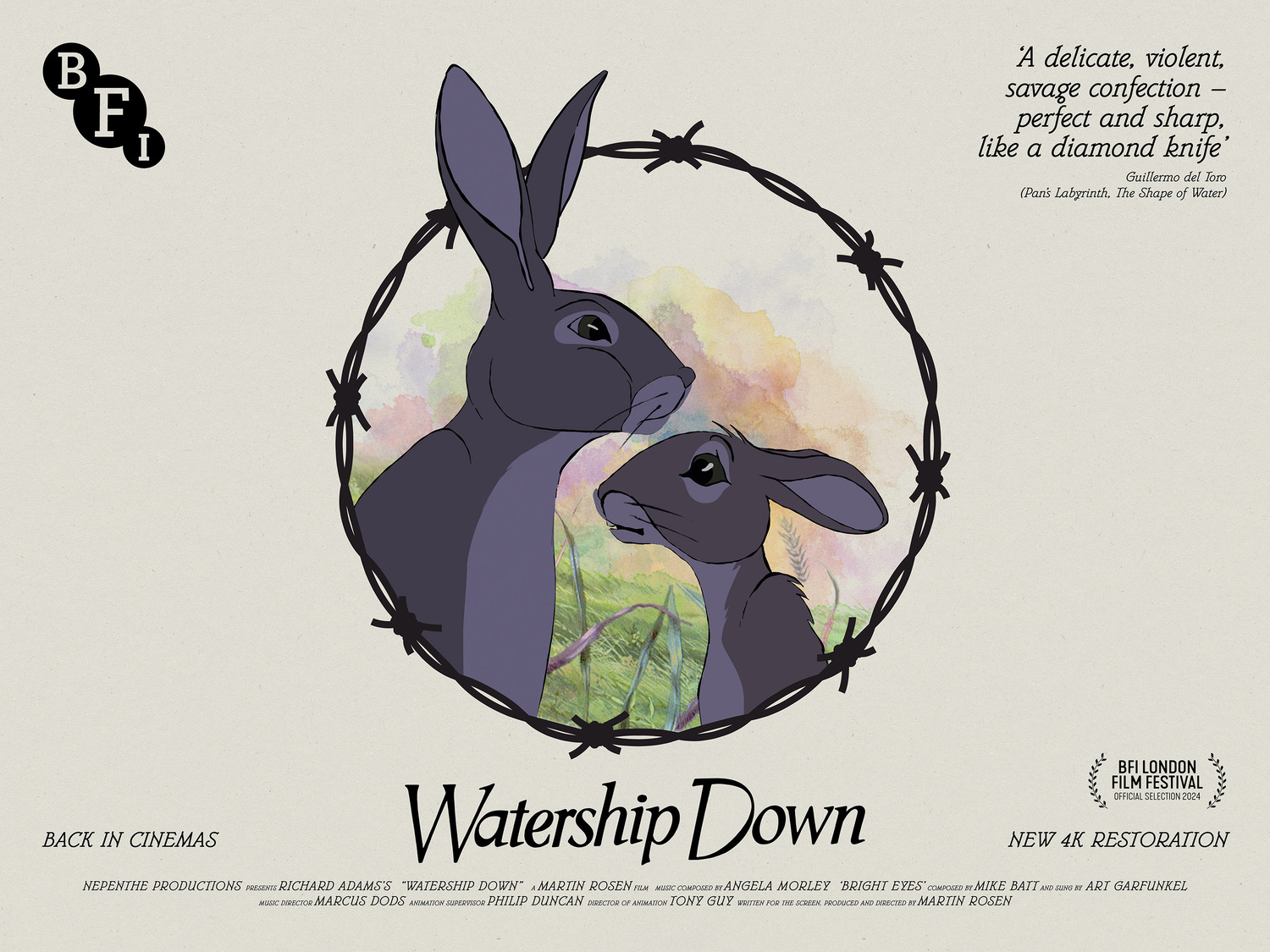 Extra Large Movie Poster Image for Watership Down (#2 of 2)