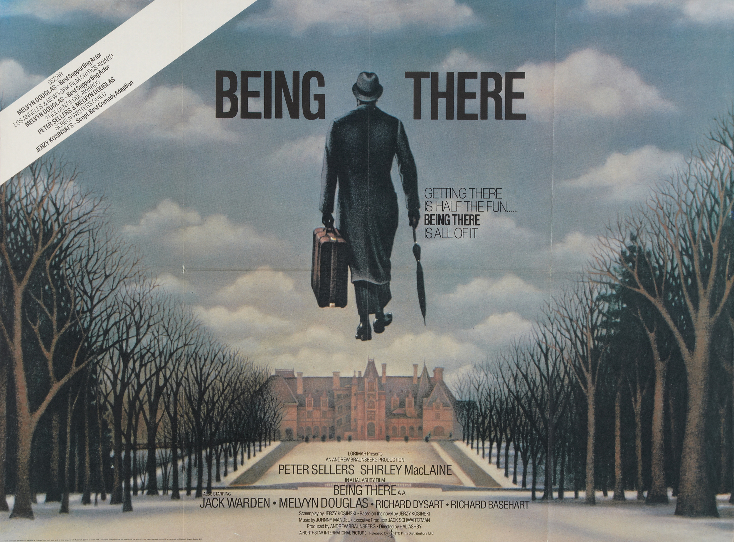 Mega Sized Movie Poster Image for Being There (#3 of 4)