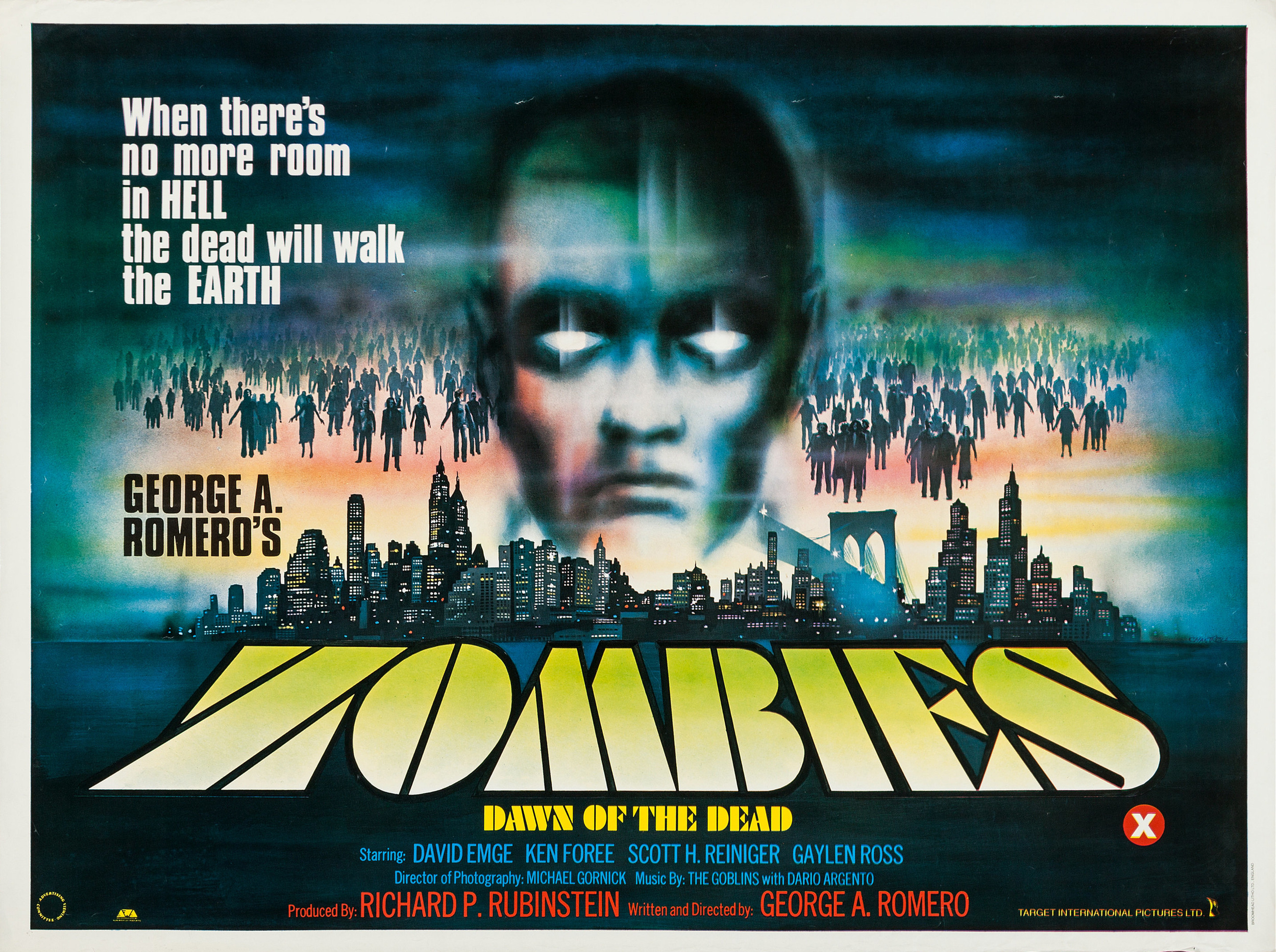 Mega Sized Movie Poster Image for Dawn of the Dead (#3 of 3)