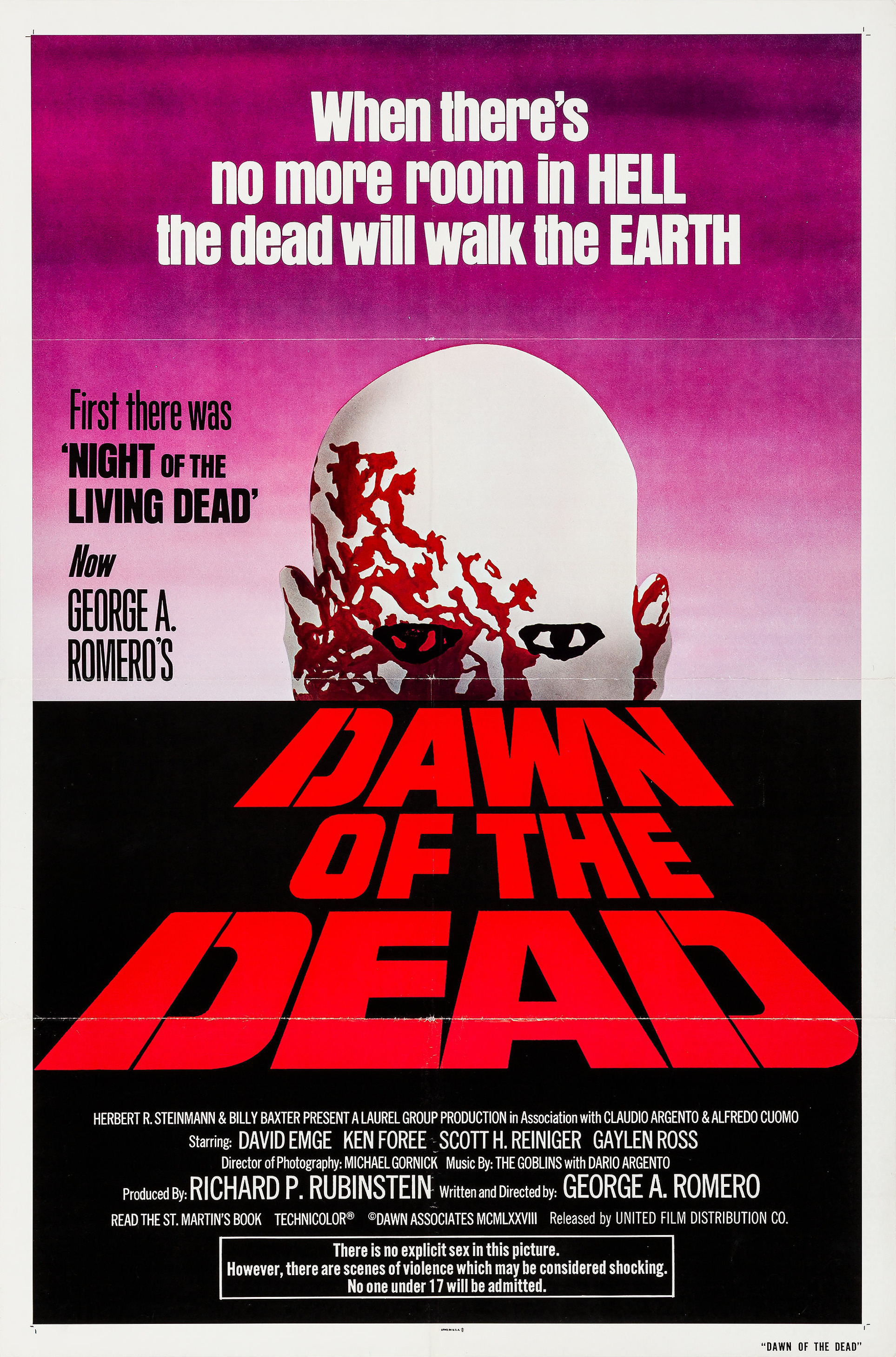Mega Sized Movie Poster Image for Dawn of the Dead (#1 of 3)